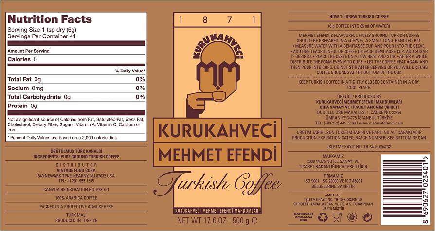 Turkish coffee